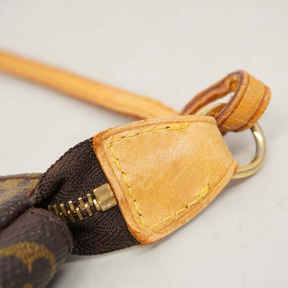 Louis Vuitton Monogram Pochette Accessoires M51980 Brown Women's Bag/Pouch - Picture 8 of 9